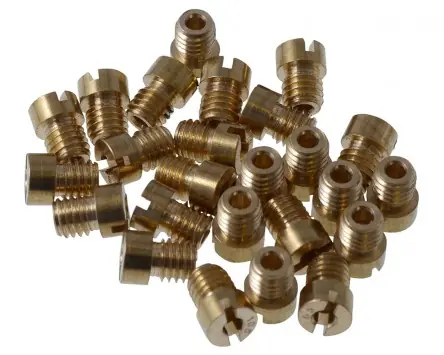 Hauptdüsenset SCORPEX Dellorto 5mm 25 Stk 55-115 kompatibel für Yamaha Aerox, MBK Nitro Aprilia Direktkauf