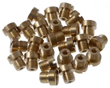 Super-Preis Hauptdüsenset SCORPEX Dellorto 6mm 25 Stk 55-115 kompatibel für Yamaha Aerox, MBK Nitro Aprilia