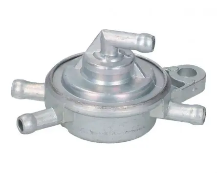 Benzinhahn Unterdruck 4 Anschlüsse GY6 50-150ccm, Daelim TGB Geprüft