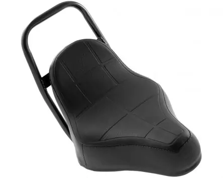 Sitzbank Sattel schwarz mit Sissybar STREETLIGHTS Puch Maxi S N Automatico Aleta Knallerangebot