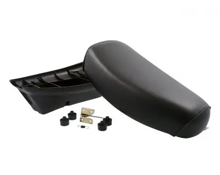 Preisknaller Sitzbank klappbar schwarz STREETLIGHTS kompatibel für Piaggio Bravo 50 ACEEM2T/EEV2T 2T AC Ciao
