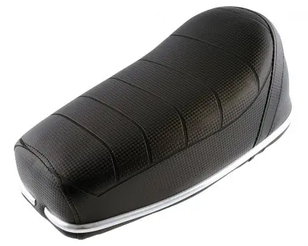 Markenprodukt Sitzbank Sattel 39x20x15cm carbon look STREETLIGHTS Motorrad, Moped, universal