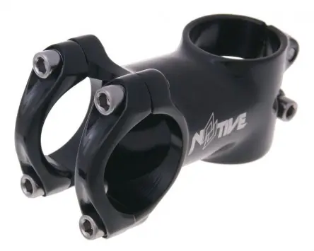 Vorbau XC kaltgeschmiedet AL2014 31,8mm Ext 60mm schwarz für Fahrrad, Mountainbike, E-Bike Preisreduziert