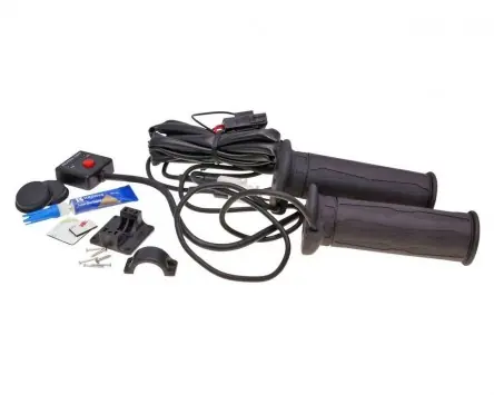 Heizgriffe KOSO 12V für 22mm Lenker Handwärmer Griffheizung kompatibel für Quad ATV Adly, Aeon, Arctic Cat, Barossa, Kymco, Yamaha Abverkauf