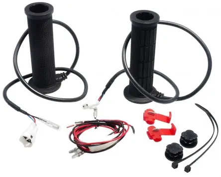 Heizgriffe DAYTONA Griffheizung 120mm 12V 4-stufig 22mm - 7/8 Zoll Lenker Roller, Motorrad, Schaltmoped, Mofa Saisonangebot