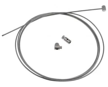 Neu Kupplungszug 2EXTREME 2m x 2mm kompatibel für Roller, Vespa, Motorrad, Quad Ersatz Seilzug Bowdenzug