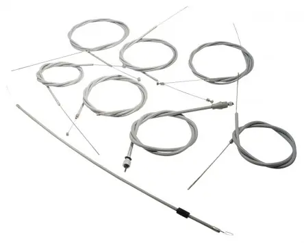 Seilzugkit mit Tachowelle komplett PTFE UNI AUTO kompatibel für Vespa Vespa VNA, VNB, VBA, VBB, VNC, VBC Set Satz Nur Für Kurze Zeit