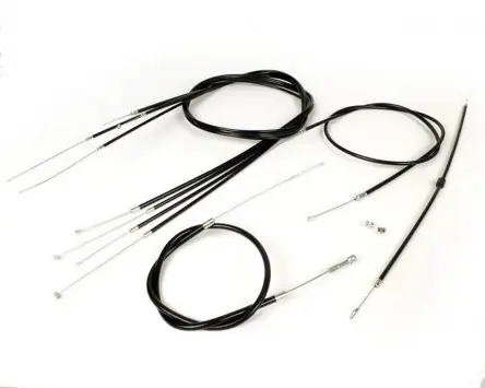Jetzt Bestellen Seilzugkit komplett PE Innenhülle schwarz BGM kompatibel für Vespa PX alt -1984, P 80 X V8X1T, PX 200 E VSX1T, P 150 X VLX1T