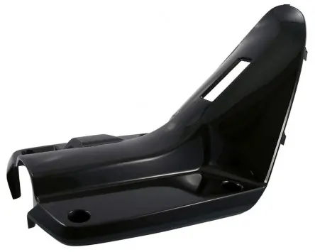 Markenprodukt Verkleidung Beinschild passend für Yamaha BWs 99-03 schwarz