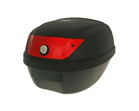 Sofort Bestellen Top Case Koffer ROME schwarz 28L 300x395x395mm Universal Roller, Moped, Motorrad, Quad