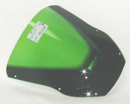Geprüft Scheibe MRA-Racingscheibe, kompatibel für Kawasaki ZX 12 R, 00-01, rauchgrau