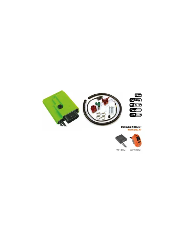 Abverkauf Get Pro Factory Kit centralina RX1 PRO+Kit secondo iniettore Yamaha YZF 250 19-