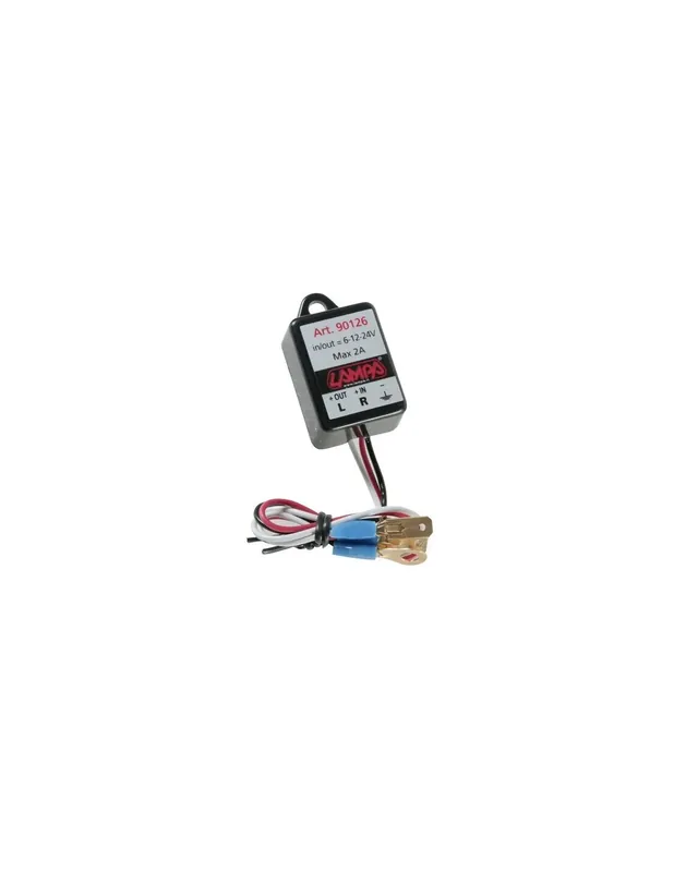 Electronic flashing 6/12 / 24V for led or normal lights Neuheit