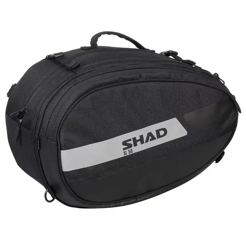 Begrenztes Angebot SHAD Satteltasche SL58 Maße 18-21x47x29cm ca. 46-58 Liter