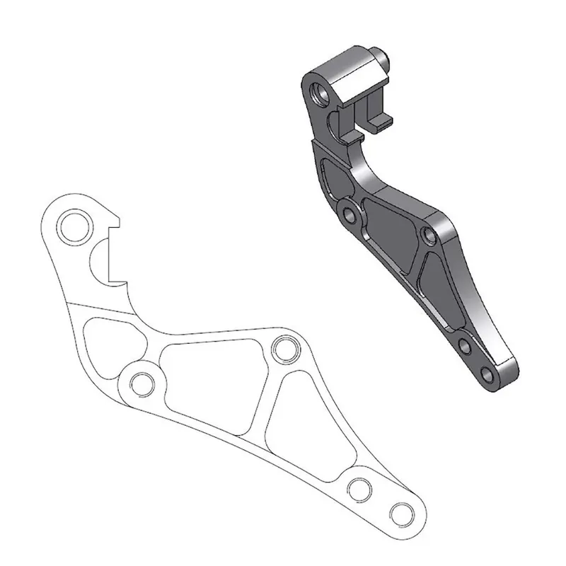 Moto-Master Bremssattel-Adapter Supermoto Street Adapter 320 mm Ø Bestseller
