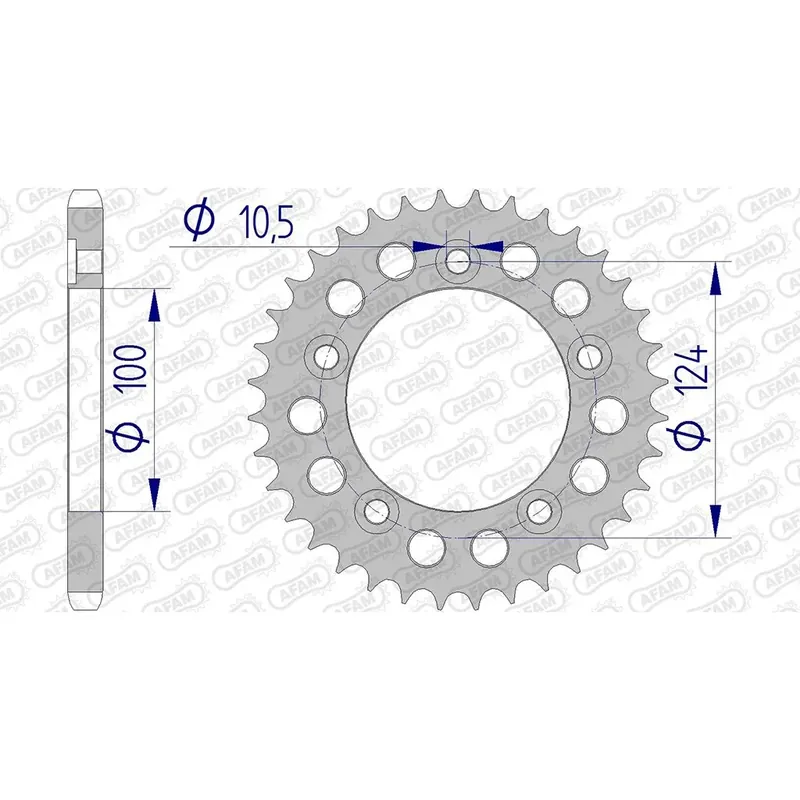 Meistverkauft Esjot Kettenrad 51612-35 ALU 525 35 Zähne