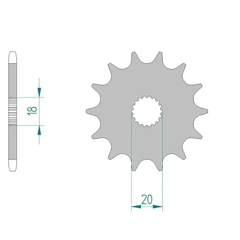 Sonderangebot Esjot Ritzel 61300-15 520 15 Zähne