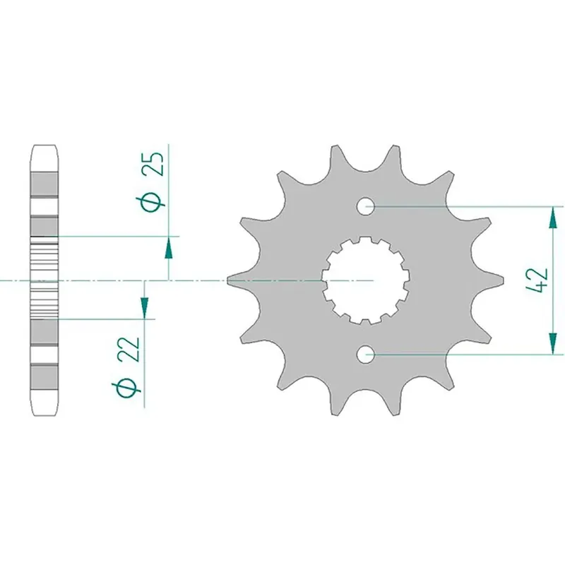 Esjot Ritzel 24500-17 530 Sport 17 Zähne Angebot
