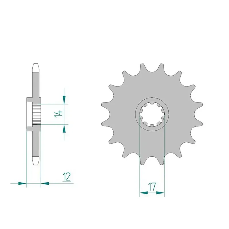 Saisonangebot Esjot Ritzel 58102-11 420 11 Zähne