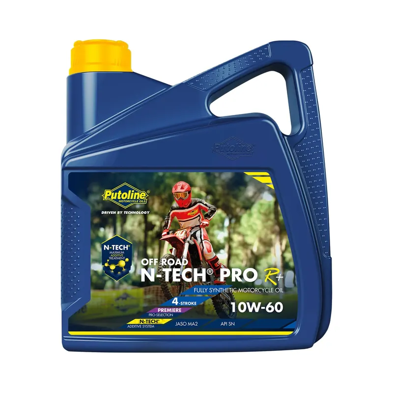 Putoline Motoröl 10W60 N-Tech Pro R+ Off Road vollsynth. 4T 4L Markenprodukt