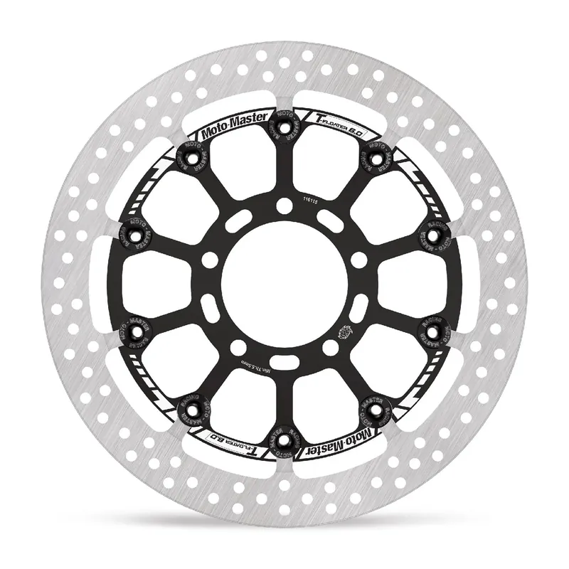Zertifiziert Moto-Master Bremsscheibe Halo T-Floater Racing - 6,0 mm