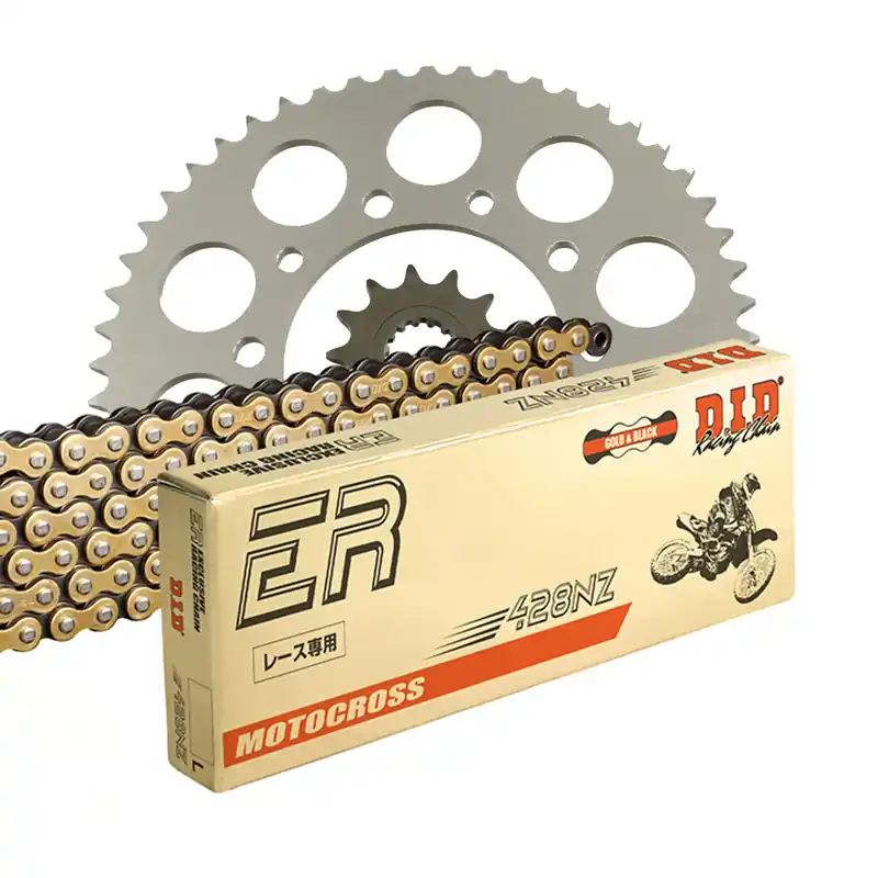 DID Kettensatz für Gilera Coguar 125 99-01 428 NZ Kettenkit Mega-Angebot