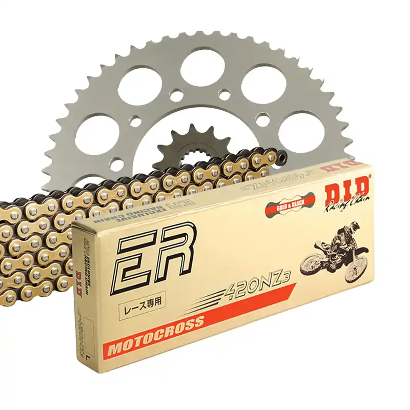 Knallerangebot DID Kettensatz für Yamaha YZ 65 2025 420 NZ3 Kettenkit