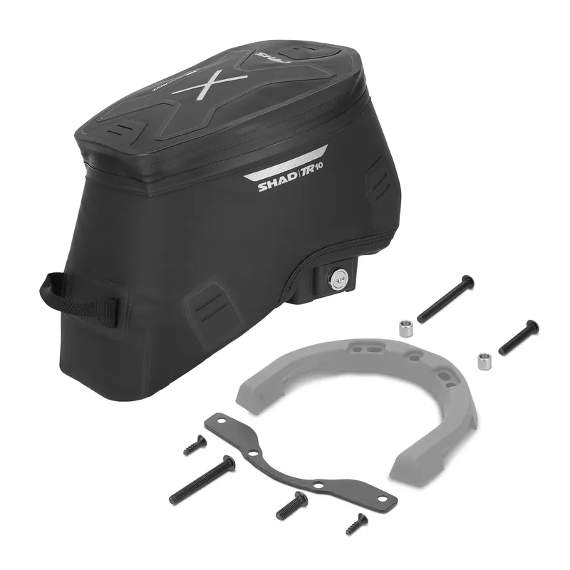 Zertifiziert SHAD Tankrucksack TR10CL Click System inkl. Fitting Kit