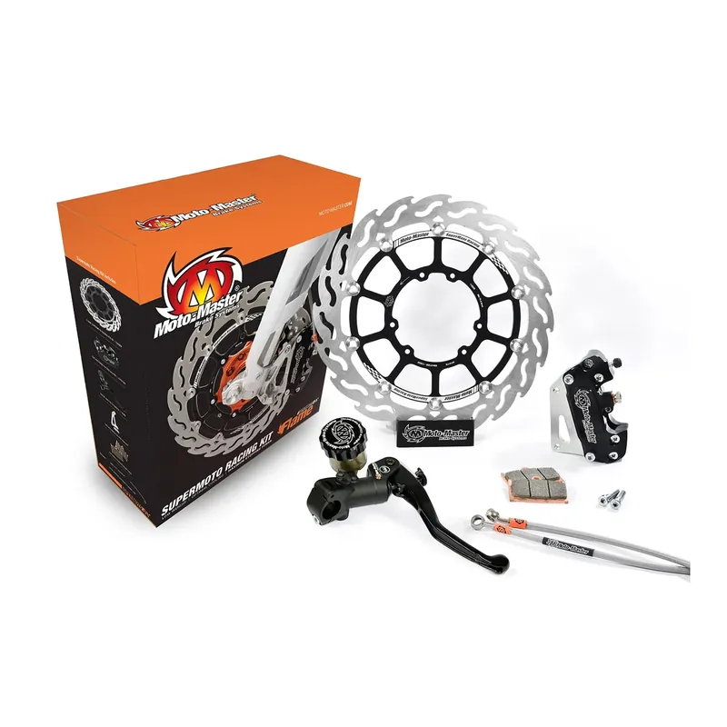 Schnäppchen Moto-Master Supermoto Kit 320 Flame Bremsscheibe Bremssattel Bremspumpe
