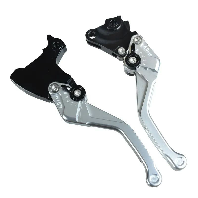 PUIG Bremshebel + Kupplungshebel Set v4 kurz silber (für Ducati Monster 797 ABS MD 17-20 ) Neu Im Sortiment