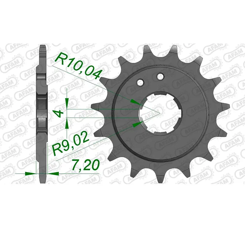 Preis Gesenkt AFAM Ritzel 415 15 Zähne