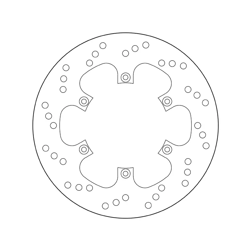 Schneller Versand Brembo Bremsscheibe 68B40781 – Serie Oro – (starr)