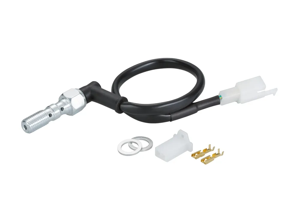 Stopplichtschalter mit Doppelhohlschraube M10x1,25 Markenware