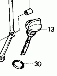 Schnäppchen 15650KR0000 GAUGE, OIL LEVEL XL250R 1984 -