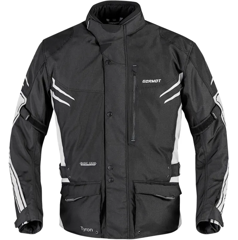 Germot Textiljacke Tyron Schwarz/Hellgrau Herren Gr. 4XL Angebot
