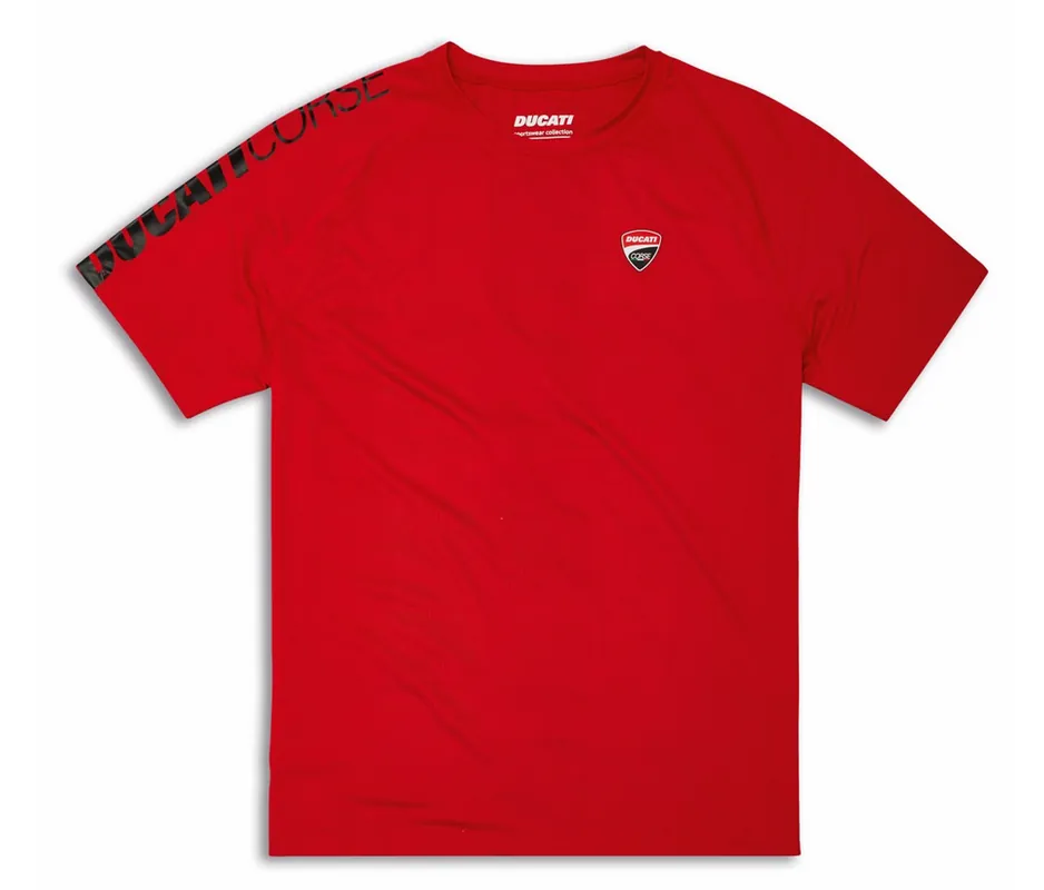 Beliebt Ducati T-Shirt Sport Rot Herren