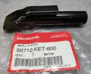 Meistverkauft Honda STANGE, Links SOZIUSFUSSRASTE, 50712KET600