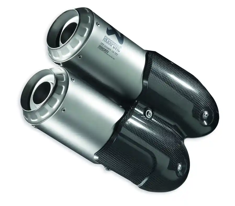 Ducati zugel. Akrapovic Schalldämpfer Supersport / S Bestpreis