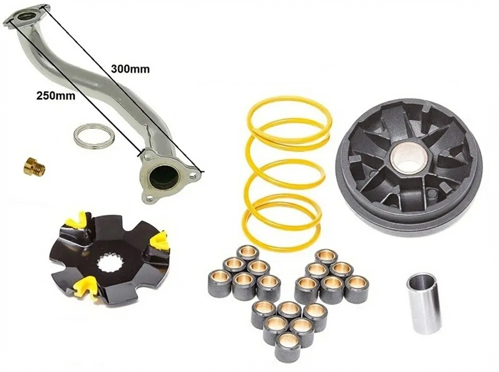Tuning Kit Krümmer + Sport Variomatik ATU Explorer Generic Keeway 50 Markenware