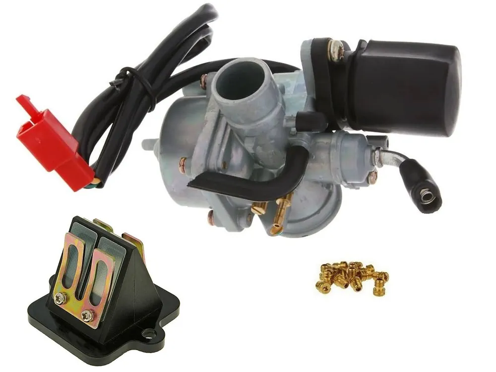 Vergaser-Kit 17,5mm Sport Peugeot Jetforce Speedfight 3 liegend 50 2T Finale Aktion