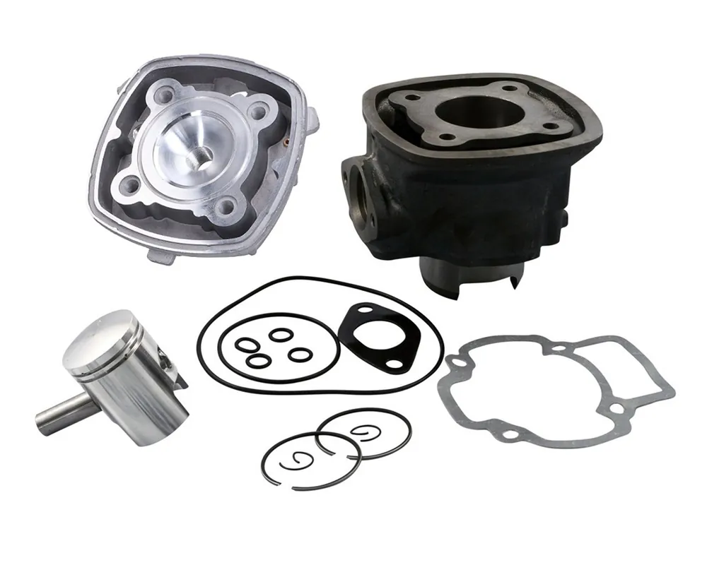 Zylinder + Kopf 50ccm Aprilia Derbi Gilera Vespa Piaggio 50 LC 4 Eckig Meistverkauft