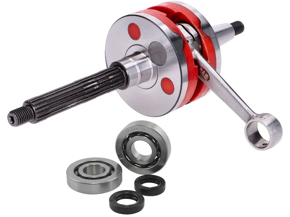 Kurbelwelle HPC Racing Aprilia Derbi Galera Italjet Piaggio Vespa 50 Heißes Angebot
