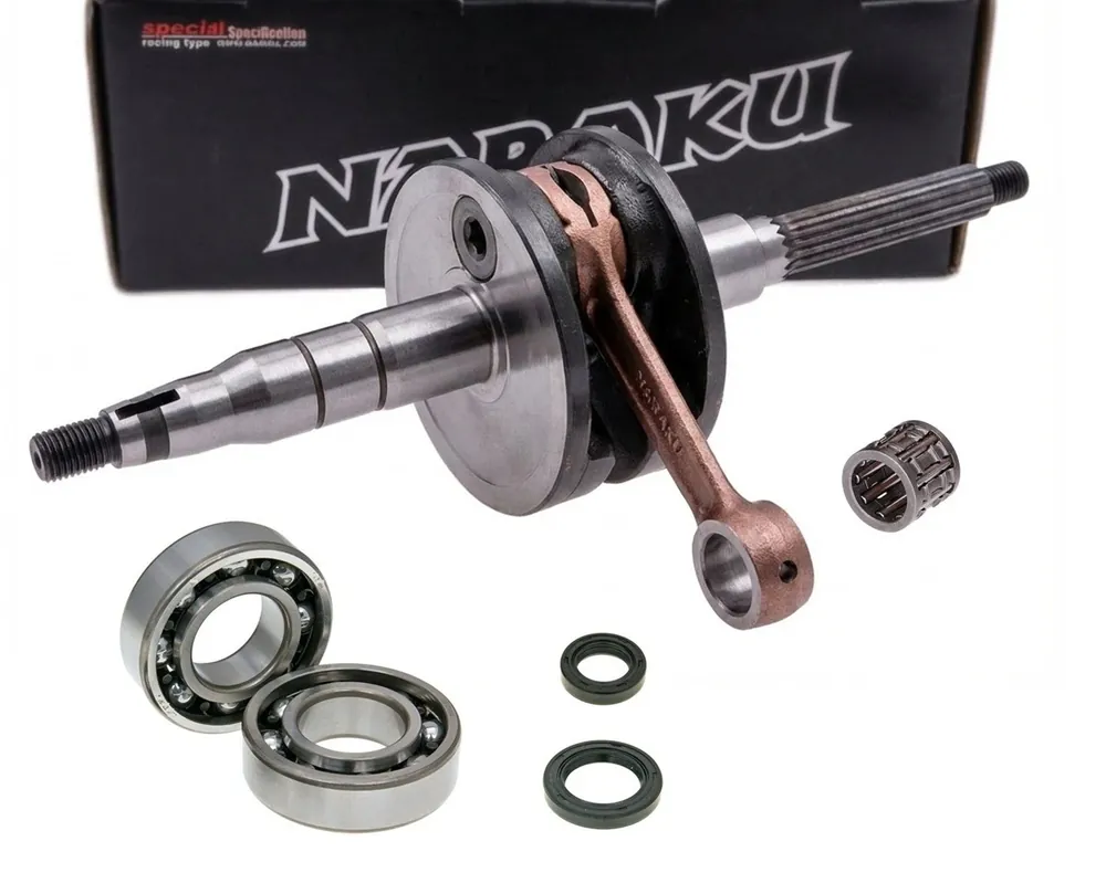Kurbelwelle SET Naraku Aprilia Beta Mawi Yamaha 10mm Minarelli 50 2T Schneller Versand