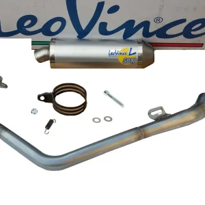 Auspuff Leovince SBK EVO 2 ALU Factory 2 Yamaha YZF R125 125 R 08-13 4T Top-Angebot