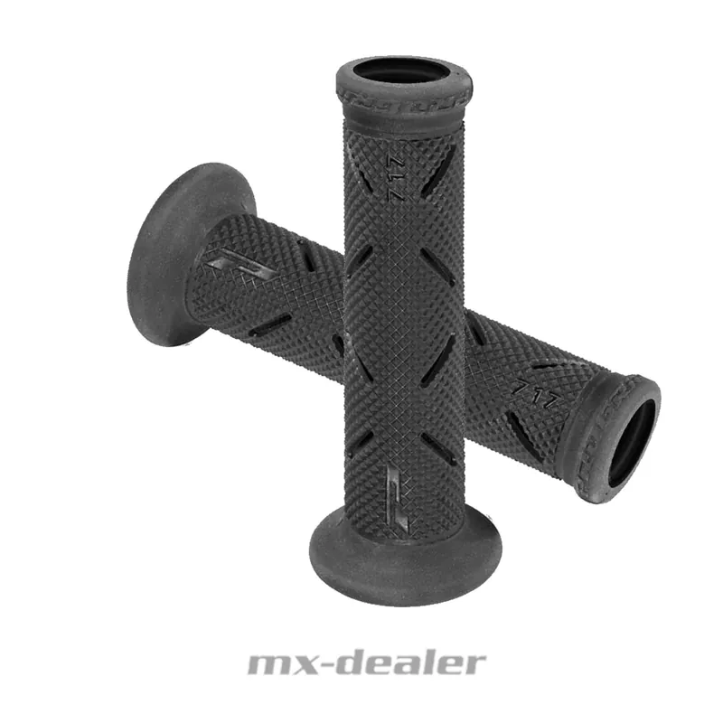 Griffe Griffgummis offen Road Grips Racing Progrip 717 Soft Touch Schwarz Grau Schnäppchen