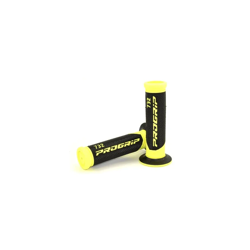 Billig GRIPS732 BK/FL YE OPN END