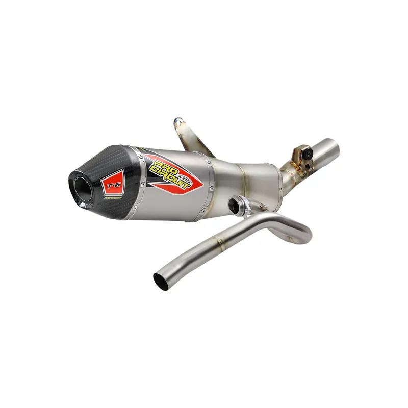 Pro Circuit T-6 Euro Auspuffanlage für Honda CRF 450 R 21–26 4-Takt Titan Schnäppchen