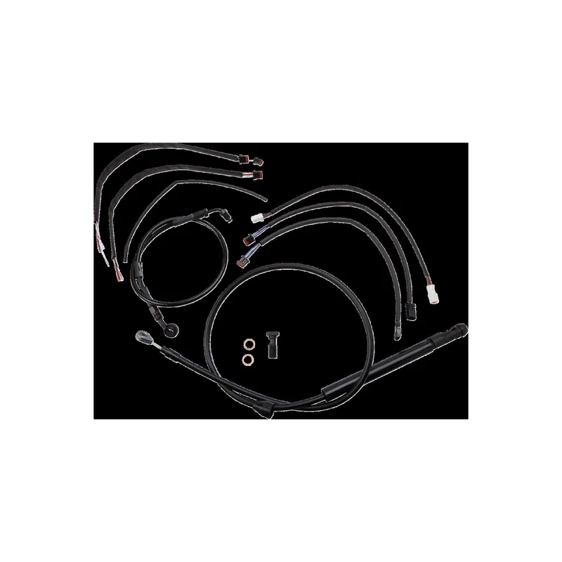 Burly Brand Kabel-/Leitungskit Jail Bar 12 Zoll ABS f. FXFB FXLRS 18-25 Top-Preis