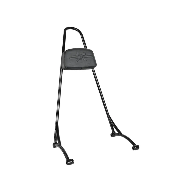 Must-Have Burly Brand Sissybar Tall 20 Zoll schwarz f. Honda Rebel 1100 21-24