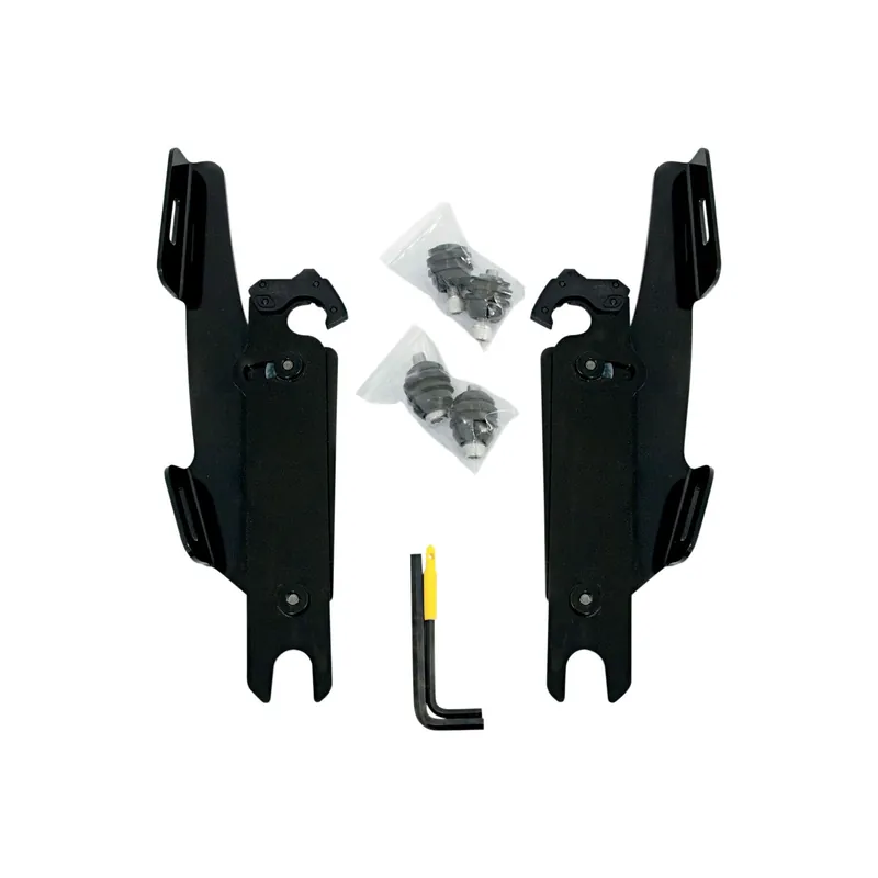 Bestseller Memphis Shades Fats/Slim Windschild Trigger Lock BLK f. Harley FLS FLST s. Liste